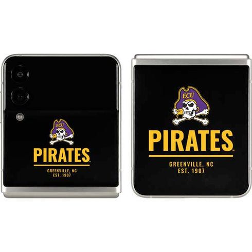 East Carolina University Pirates Greenville NC Galaxy Z Flip3 5G Skin